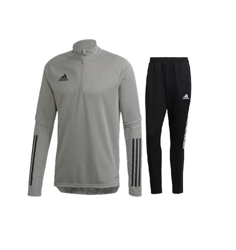 adidas trainingpas grijs|adidas trainingspak.